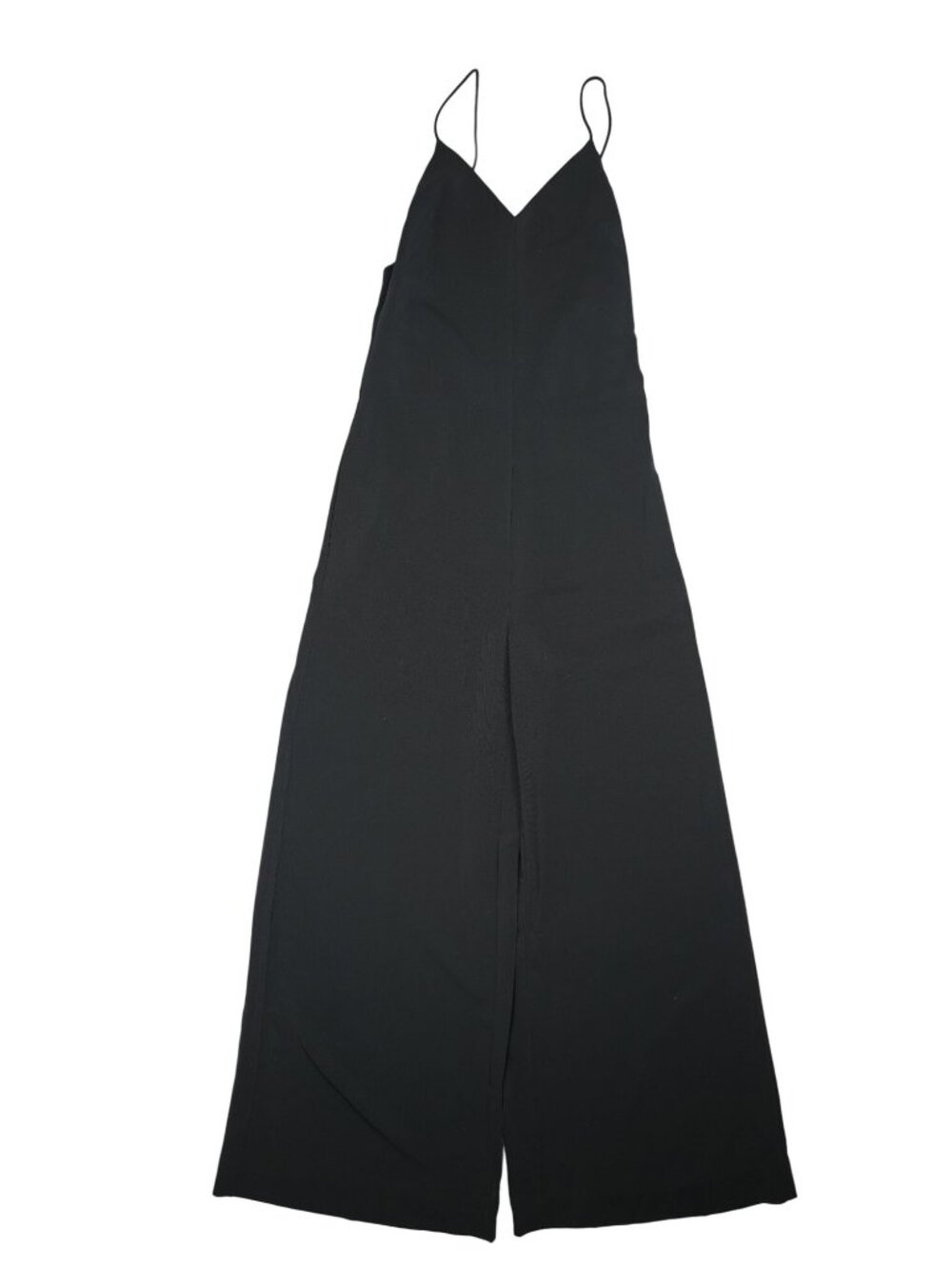 Rosetta Getty V-Neck Jumpsuit in Black